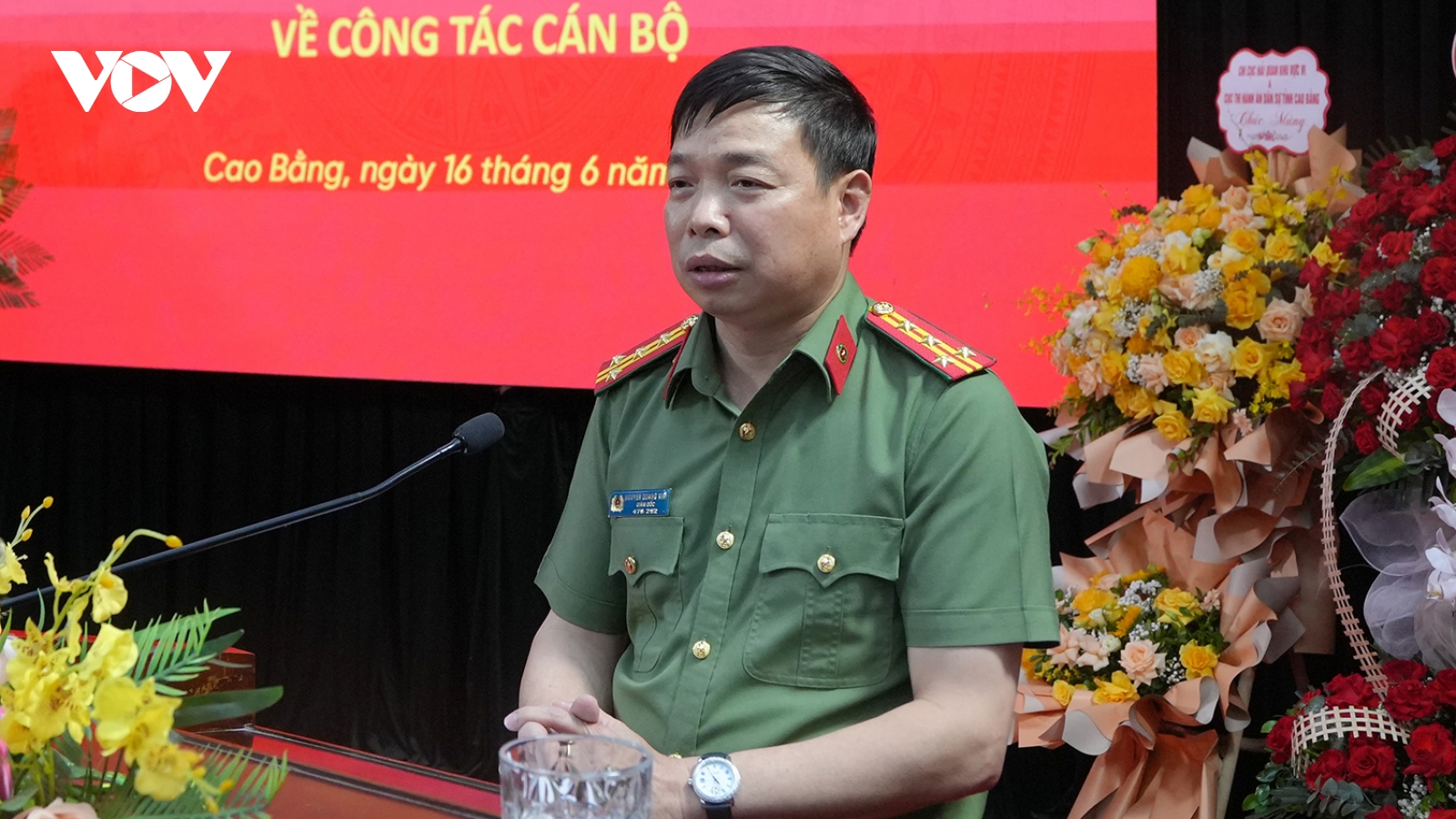 Đại tá Nguyễn Quang Vinh làm Giám đốc Công an tỉnh Cao Bằng